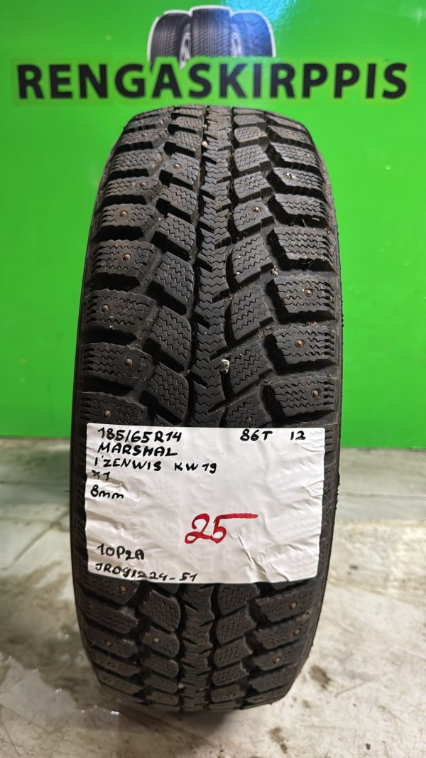 185/65R14 Marshal IZenwis KW19 86T nasta 8mm / 10P2A