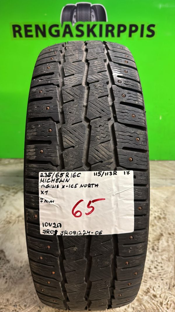 235/65R16C Michelin Agilis X-Ice North 115/113R nasta 7mm / 10V2A