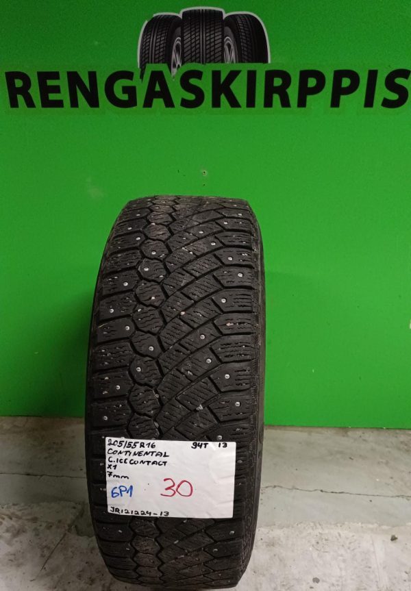 205/55R16 Continental ContiIceContact 94T nasta 7mm / 6P1