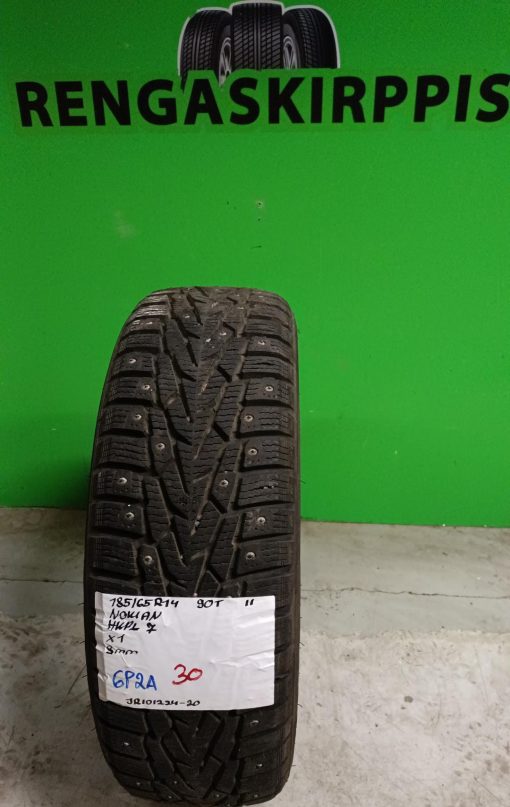 185/65R14 Nokian HKPL 7 90T nasta 8mm / 6P2A