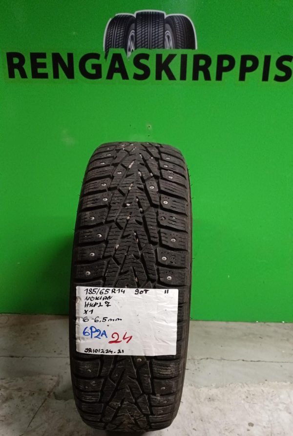 185/65R14 Nokian HKPL 7 90T nasta 6-6,5mm / 6P2A