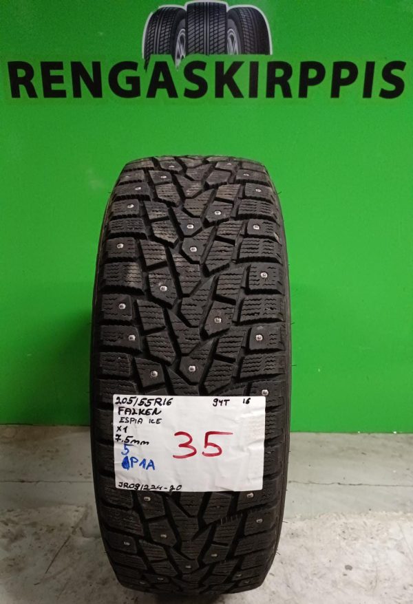 205/55R16 Falken Espia Ice 94T nasta 7,5mm / 5P1A