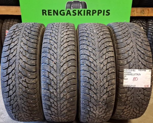 215/75R16C Nokian HKPL C4 116/114R nasta 8mm / 4V40