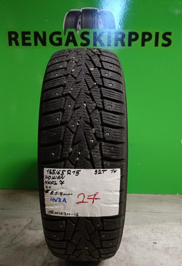 185/65R15 Nokian HKPL 7 92T nasta 6,5-7mm / 4V2A