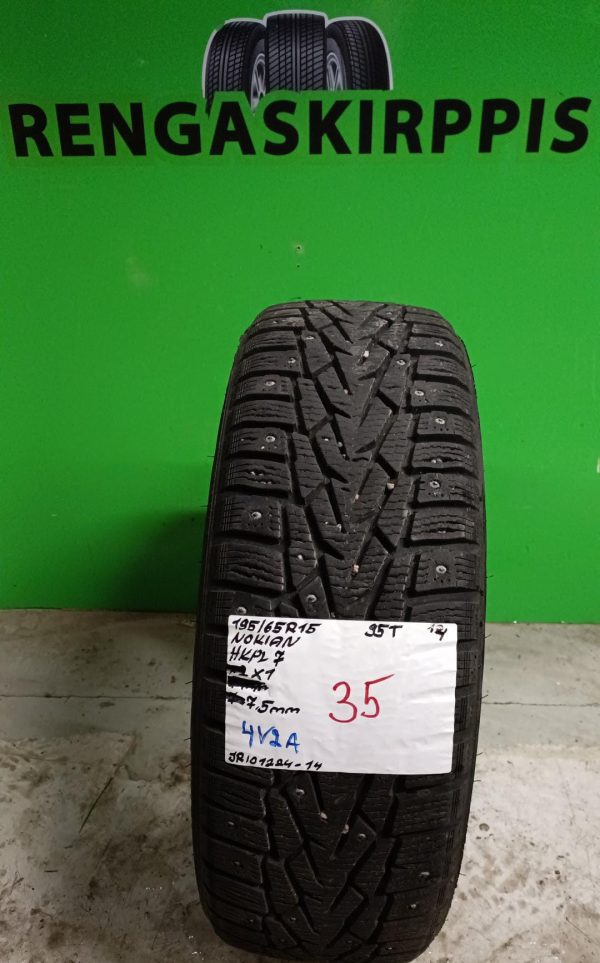 195/65R15 Nokian HKPL 7 95T nasta 7,5mm / 4V2A