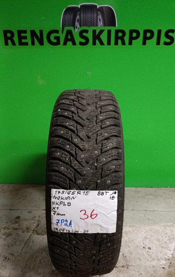 175/65R15 Nokian HKPL 8 88T nasta 7mm / 7P2A