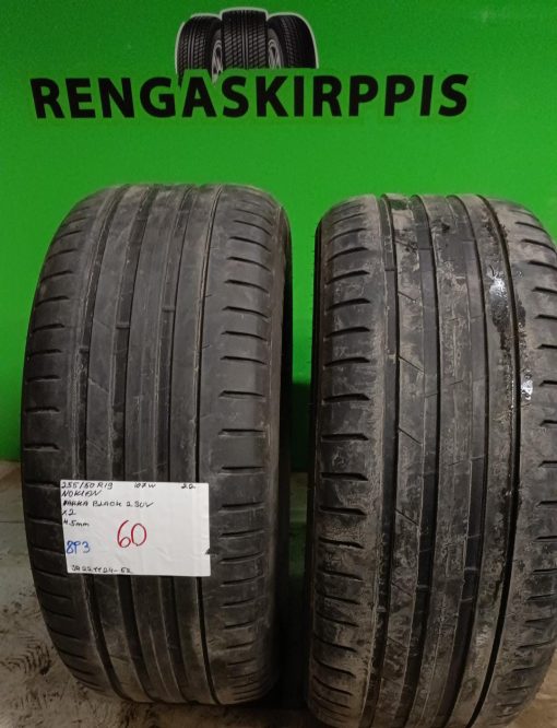 255/50R19 Nokian Hakka Black 2 Suv 107W kesä 4,5mm / 4P1-3