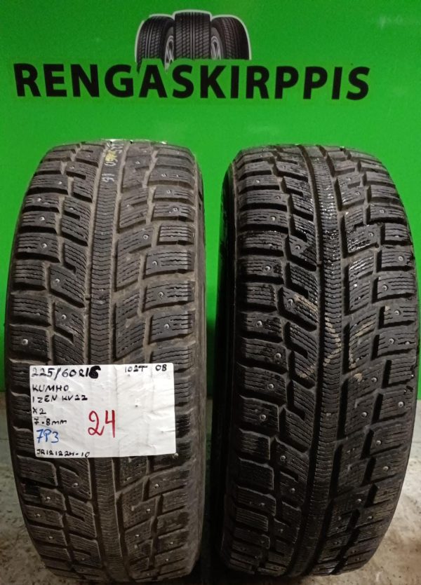 225/60R16 Kumho IZen KV22 nasta 7-8mm / 7P3