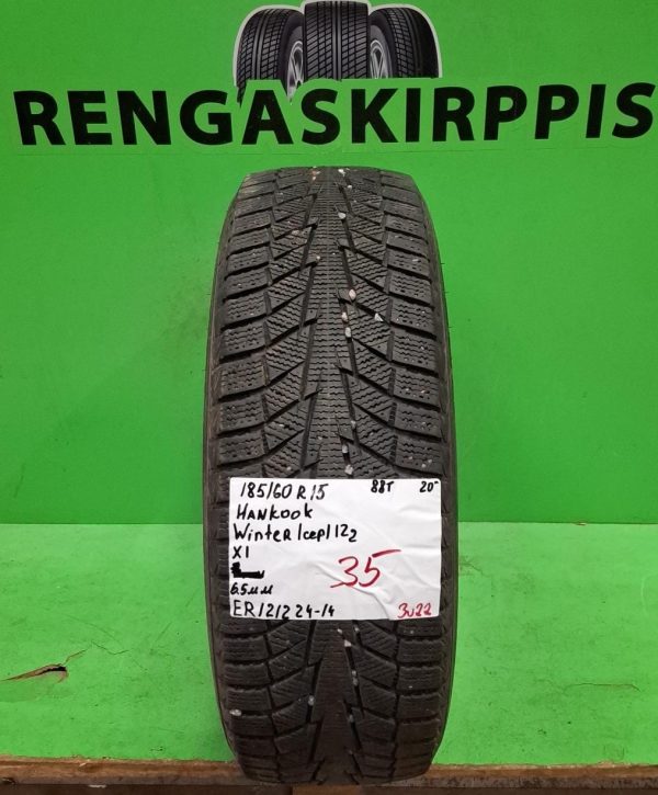 185/60R15 Hankook Winter ICept IZ2 88T kitka 6,5mm / 3V22