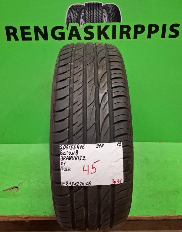 205/55R16 Barum Bravuris 2 91H kesä 7mm / 3P31