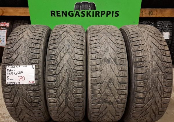 235/65R17 Nokian HKPL R2 Suv 108R kitka 4-5mm / 5V40