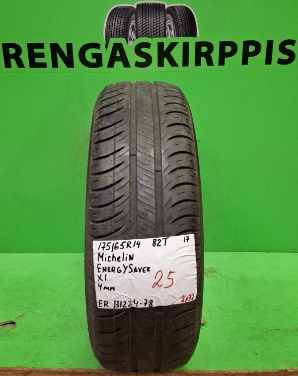 175/65R14 Michelin Energy Saver 82T kesä 4mm / 2P32