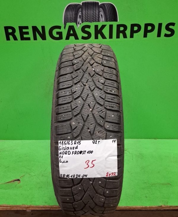 185/65R15 Gislaved NordFrost 100 92T nasta 6mm / 2P32