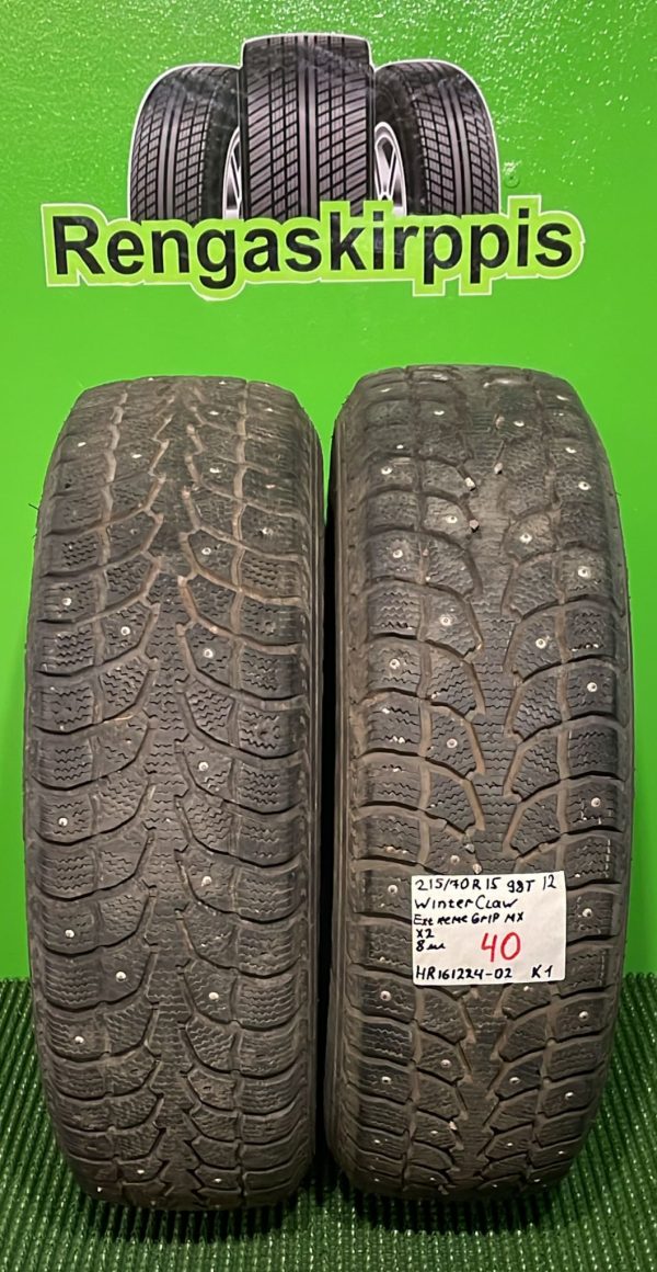 215/70R15 WinterClaw Extreme Grip MX 98T nasta 8mm / K1