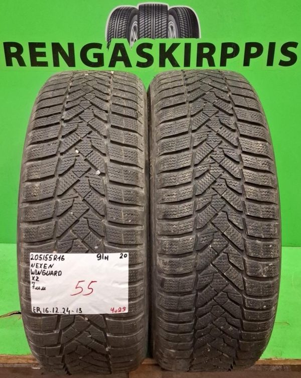 205/55R16 Nexen Winguard 91H kitka 7mm / 4V23