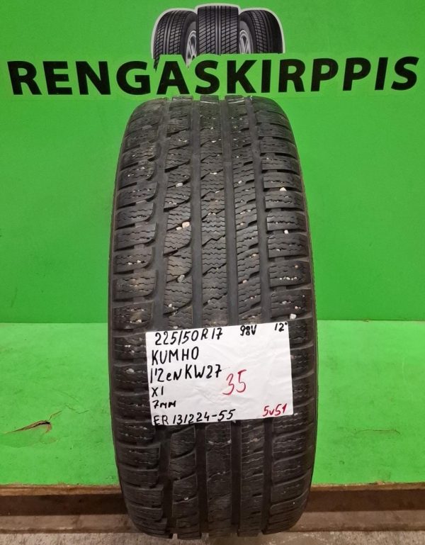 225/50R17 Kumho IZen KW27 98V kitka 7mm / 5V51