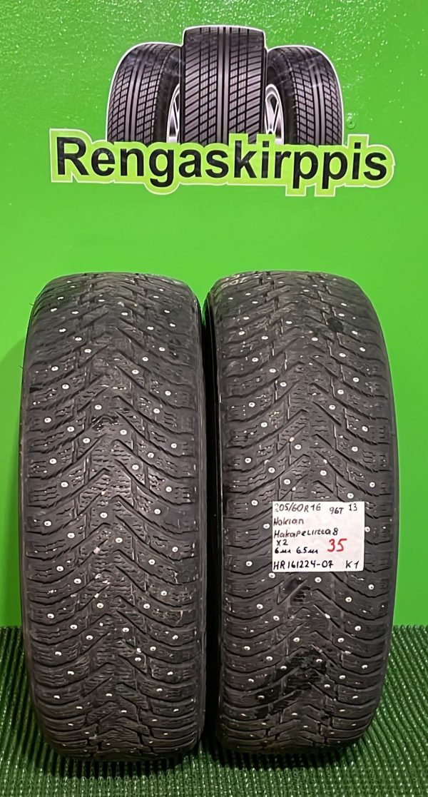 205/60R16 Nokian HKPL 8 96T nasta 6-6,5mm / K1