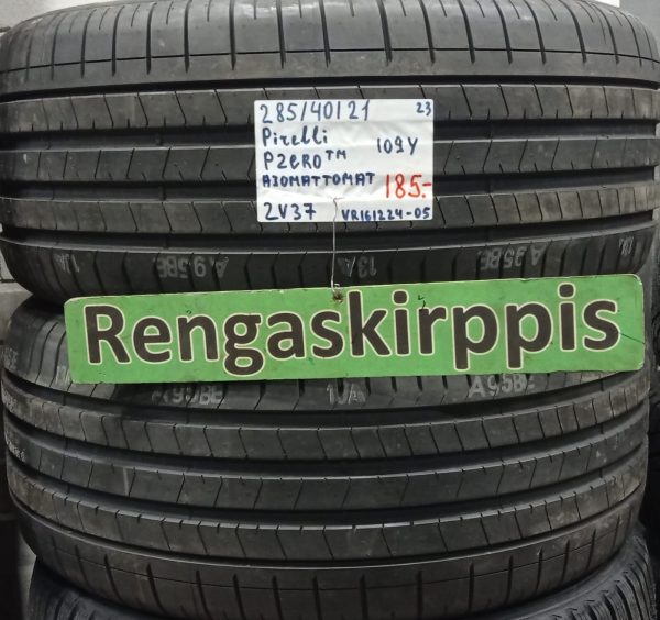 285/40R21 Pirelli PZero TM 109Y kesä ajamattomat / 2V37