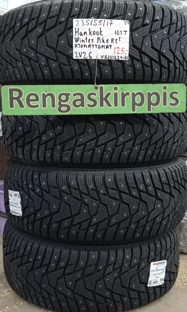 235/55R17 Hankook Winter Pike RS2 nasta ajamattomat / 2V26