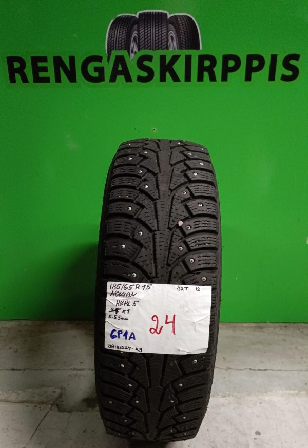 185/65R15 Nokian HKPL 5 82T nasta 5-5,5mm / 6P1A