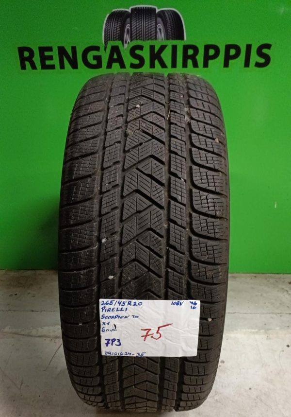 265/45R20 Pirelli Scorpion TM 108V kitka 6mm / 7P3