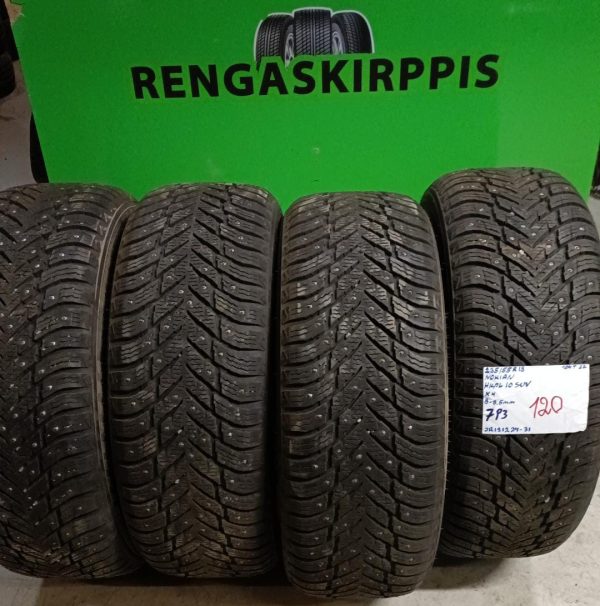 235/55R18 Nokian HKPL 10 Suv 104T nasta 8-8,5mm / 7P3