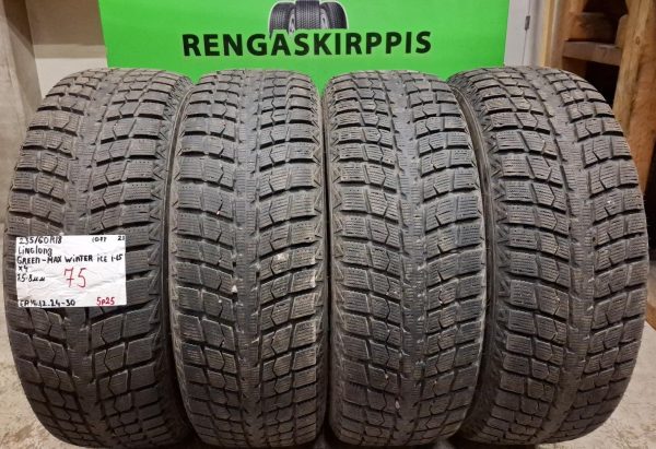 235/60R18 LingLong GreenMax Winter Ice I15 107T kitka 7,5-8mm / 5P25