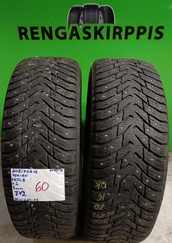 245/70R16 Nokian HKPL 8 111T nasta 7mm / 7V2