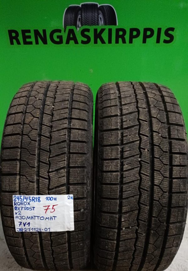 245/45R18 Roadx RX Frost 100H kitka ajamattomat / 7V1