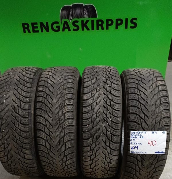 195/65R15 Nokian HKPL R3 95R kitka 5-5,5mm / 6P1