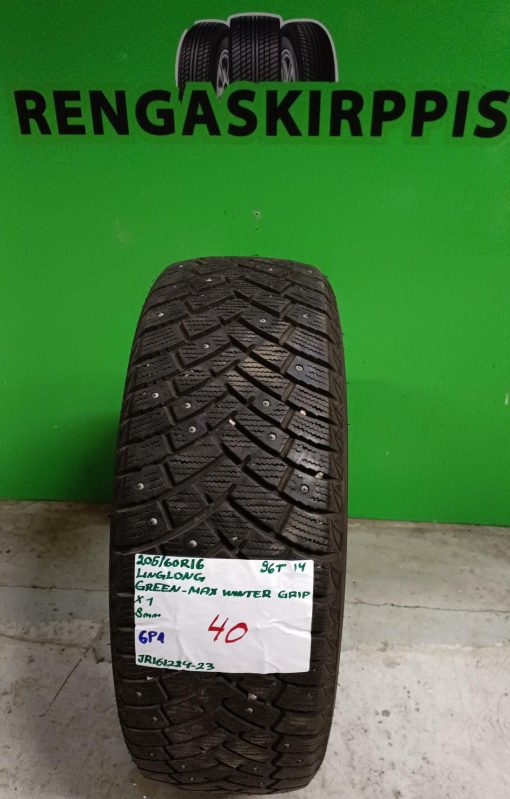 205/60R16 LingLong GreenMax WinterGrip 96T nasta 8mm / 6P1
