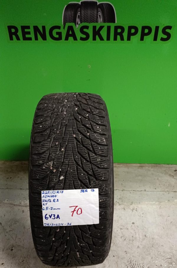 225/50R17 Nokian HKPL R2 98R nasta 6,5-7mm / 6V3A