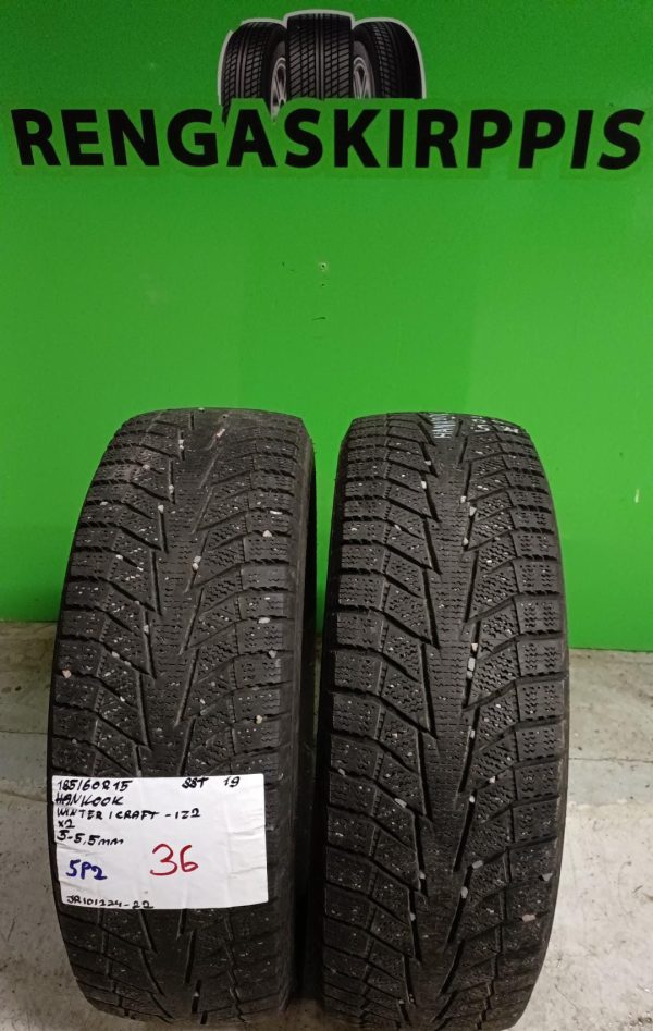 185/60R15 Hankook Winter ICraft IZ2 88T kitka 5-5,5mm / 5P2