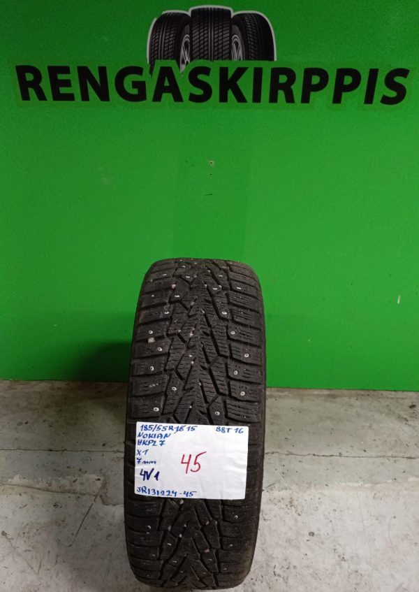 185/55R15 Nokian HKPL 7 88T nasta 7mm / 4V1