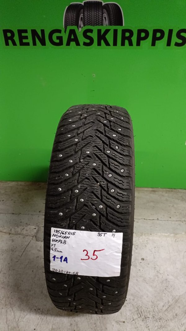 195/65R15 Nokian HKPL 8 95T nasta 6,5mm / 1-1A