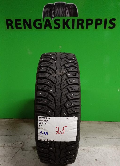 185/65R14 Nokian HKPL 5 90T nasta 6,5mm / 1-1A