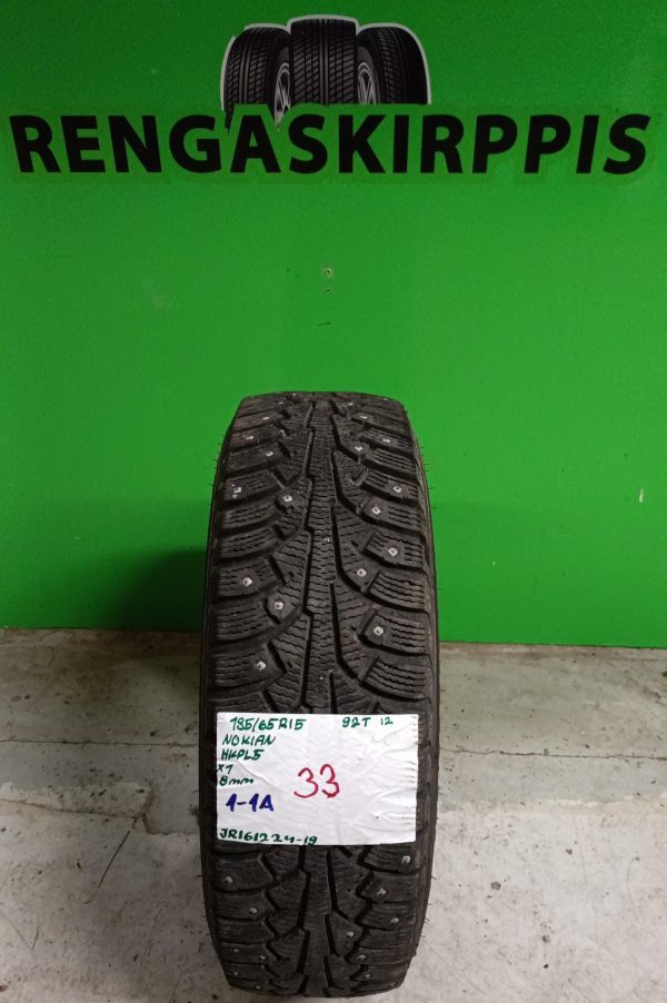 185/65R15 Nokian HKPL 5 92T nasta 8mm / 1-1A