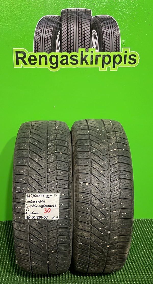 185/60R14 Continental ContiVikingContact 6 82T kitka 6-6,5mm / K1