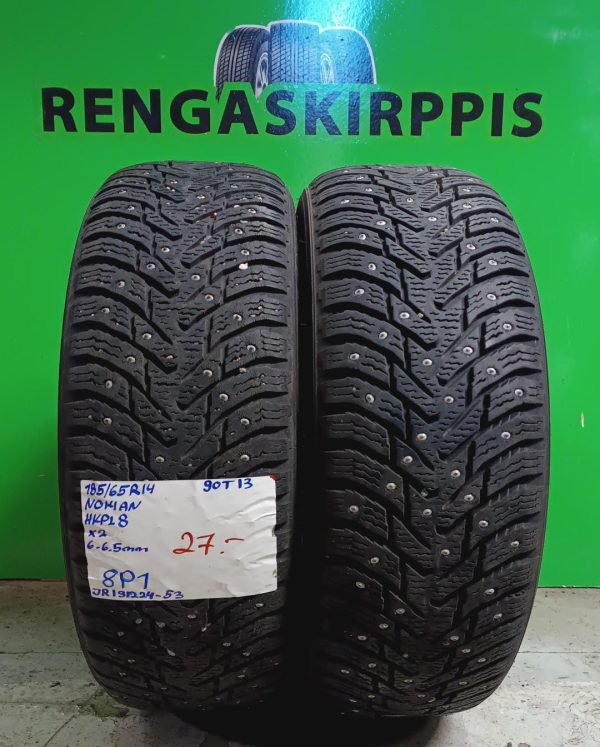 185/65R14 Nokian HKPL 8 90T nasta 6-6,5mm / 8P1