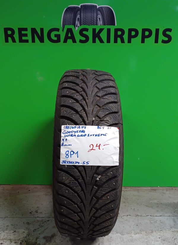 185/65R14 GoodYear UltraGrip Extreme 86T nasta 8mm / 8P1