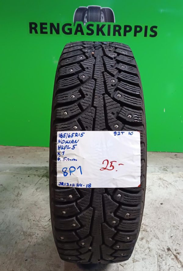 185/65R15 Nokian HKPL 5 92T nasta 6,5mm / 8P1