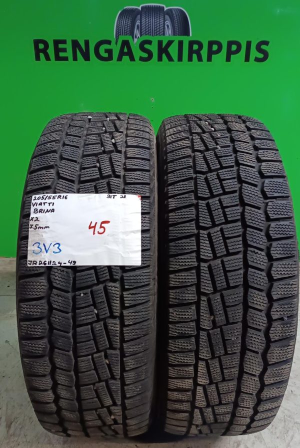 205/55R16 Viatti Brina 91T kitka 7,5mm / 3V3