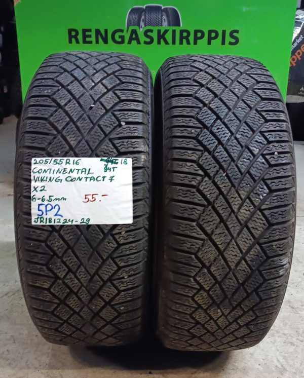 205/55R16 Continental VikingContact 7 94T kitka 6-6,5mm / 5P2