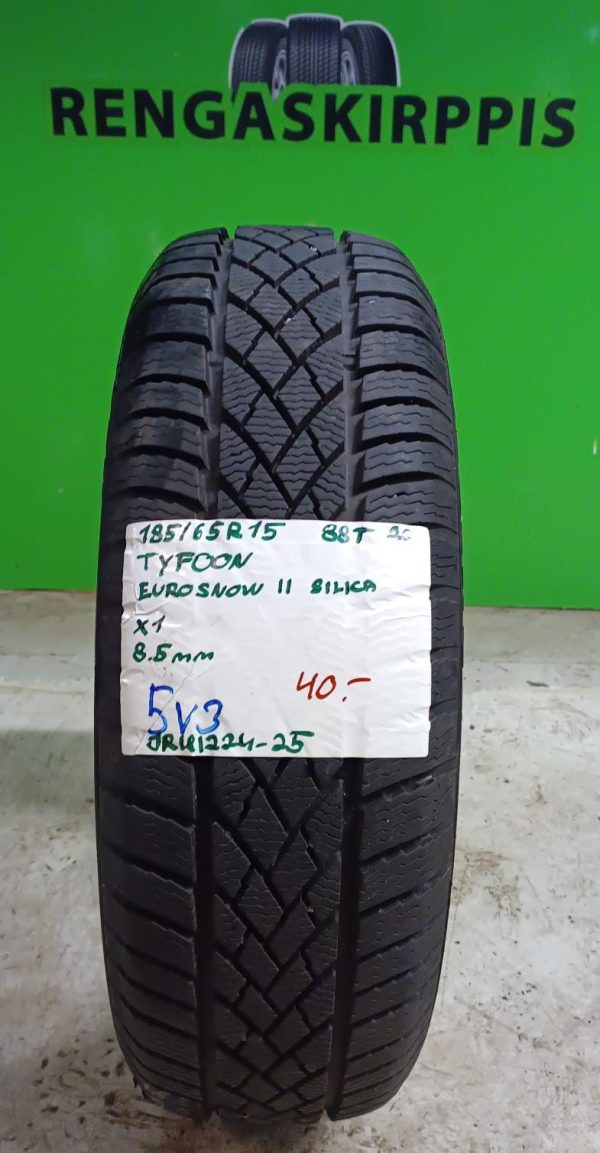 185/65R15 Tyfoon EuroSnow II Silica 88T kitka 8,5mm / 5V3