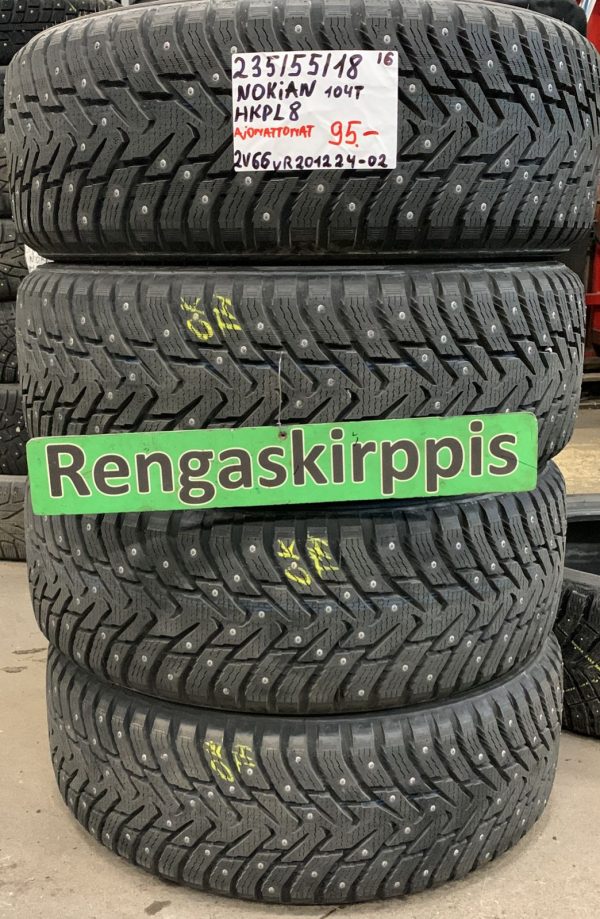 235/55R18 Nokian HKPL 8 104T nasta ajamattomat / 2V66