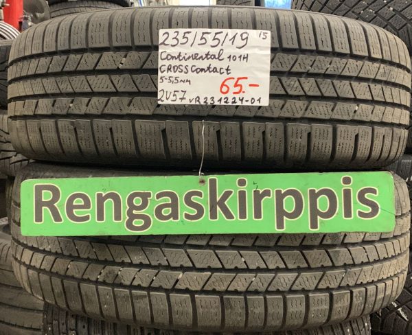 235/55R19 Continental CrossContact 101H kitka 5-5,5mm / 2V57