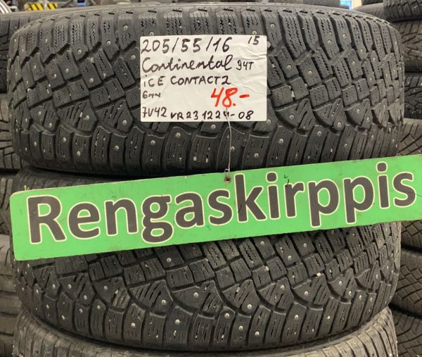 205/55R16 Continental IceContact 2 94T nasta 6mm / 7V42