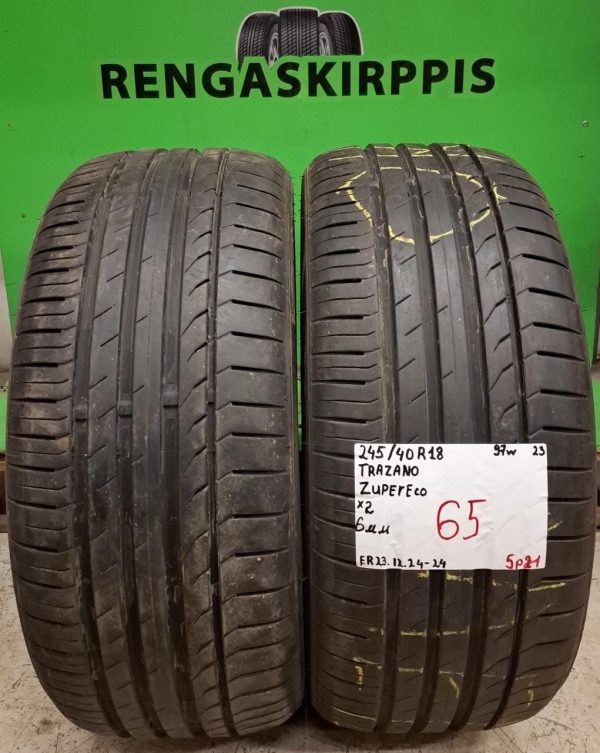 245/40R18 Trazano ZuperEco 97W kesä 6mm / 5P21