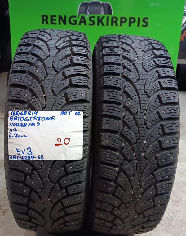 185/65R14 Bridgestone Noranza 2 90T nasta 6-7mm / 5V3