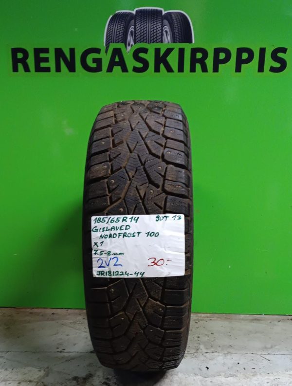 185/65R14 Gislaved NordFrost 100 90T nasta 7,5-8mm / 2V2